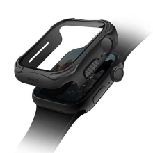 Tvrzené sklo + kryt / rámeček UNIQ Torres pro Apple Watch 4 / 5 / 6 / SE 40mm - černé