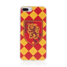 Kryt Harry Potter pro Apple iPhone 7 Plus / 8 Plus - gumový - emblém Nebelvíru