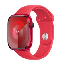 Originální řemínek pro Apple Watch Ultra 49mm / 45mm / 44mm / 42mm - silikonový - červený