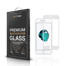 Tvrzené sklo (Tempered Glass) RHINOTECH pro Apple iPhone 7 Plus / 8 Plus - 3D hrana - instalační rámeček - bílé