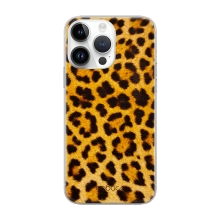 Kryt BABACO pro Apple iPhone 14 Pro - gumový - leopardí vzor