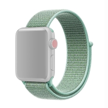 Řemínek pro Apple Watch Ultra 49mm / 45mm / 44mm / 42mm - nylonový - bílý / mátově zelený