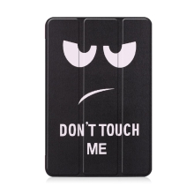 Pouzdro / kryt pro Apple iPad mini 4 / mini 5 - funkce chytrého uspání - plastové - Don't touch me