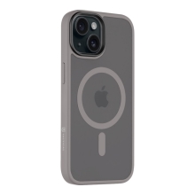 Kryt TACTICAL Hyperstealth pro Apple iPhone 15 - podpora MagSafe - světle šedý