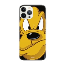 Kryt DISNEY pro Apple iPhone 12 / 12 Pro - pes Pluto - gumový - černý