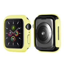 Kryt / rámeček pro Apple Watch 45mm Series 7 / 8 / 9 - plastový - žlutý