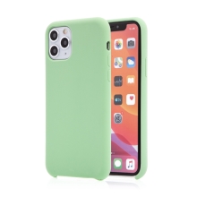 Kryt pro Apple iPhone 11 Pro Max - příjemný na dotek - silikonový - mátově zelený