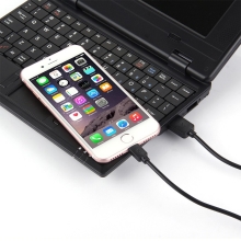 Synchronizační a nabíjecí kabel HAWEEL - Lightning pro Apple zařízení - černý - 1m