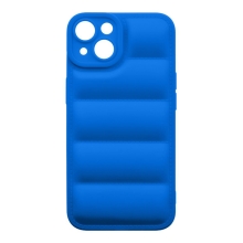 Kryt OBAL:ME Puffy pre Apple iPhone 14 - gumový - modrý
