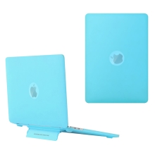 Obal / kryt pro Apple MacBook Air 13,6" M2 (A2681) - stojánek - plastový - modrý