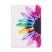 Puzdro / kryt pre Apple iPad Pro 10,5" / Air 3 (2019) - priehradka na dokumenty + stojan - farebný kvet