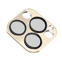 Tvrzené sklo (Tempered Glass) COTEetCI pro Apple iPhone 12 Pro - na čočku kamery - zlaté
