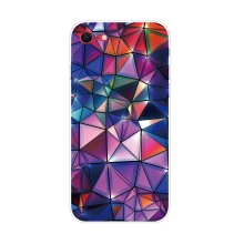 Kryt pro iPhone 7 / 8 / SE (2020) / SE (2022) - gumový - barevné geometrické tvary