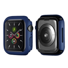 Kryt / rámeček pro Apple Watch 45mm Series 7 / 8 / 9 - plastový - tmavě modrý