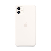 Originální kryt pro Apple iPhone 11 - silikonový - bílý