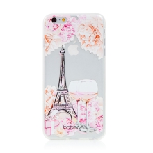 Kryt BABACO pro Apple iPhone 6 Plus / 6S Plus - Paříž - gumový