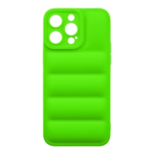 Kryt OBAL:ME Puffy pro Apple iPhone 15 Pro Max - gumový - zelený