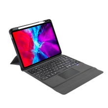 Klávesnice + kryt COTEetCi pro Apple iPad Pro 12,9" (2018-2022) - CZ - trackpad + držák Pencil - černá