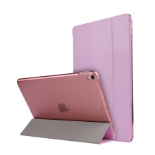 Pouzdro / kryt pro Apple iPad Pro 10,5" / Air 3 (2019) - funkce chytrého uspání + stojánek - elegantní textura - růžové