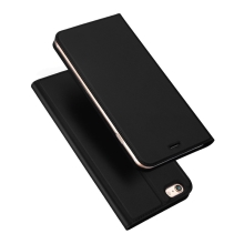 Pouzdro DUX DUCIS pro Apple iPhone 6 / 6S - stojánek + prostor pro platební kartu - černé