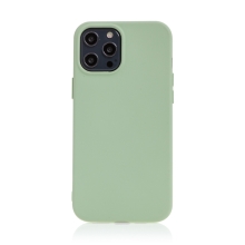 Kryt pro Apple iPhone 12 Pro Max - příjemný na dotek - silikonový - zelený