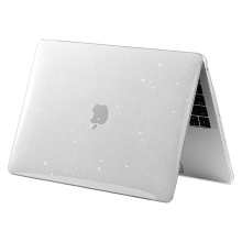 Obal / kryt TECH-PROTECT pro Apple MacBook Air 13,6" M2 (A2681) - plastový - třpytivě průhledný
