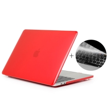 Obal / kryt ENKAY pro Apple Macbook Pro Retina 15" 2016-2019 (A1707, A1990) - model A1707, A1990 + kryt klávesnice - červený