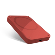 Externí baterie / power bank EPICO - USB-C - podpora MagSafe - 4200 mAh - červená