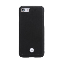 Kryt Pierre Cardin pro Apple iPhone 7 / 8 / SE (2020) / SE (2022) - plastový / kožený - černý