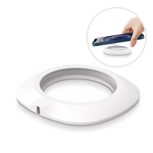 Kryt / puzdro pre nabíjačku Apple MagSafe - silikónové - biele