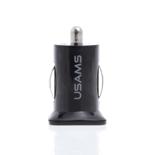 Autonabíječka USAMS mini - 2x USB - 3,1A - černá