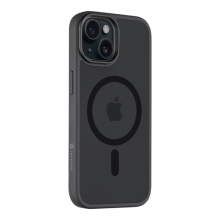 TACTICAL Hyperstealth kryt pre Apple iPhone 15 - Podpora MagSafe - čierny