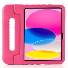 Pouzdro pro děti pro Apple iPad 10 (10,9") - rukojeť / stojánek - pěnové - růžové