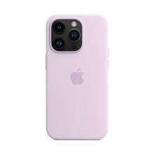 Originální kryt pro Apple iPhone 14 Pro - MagSafe - silikonový - šeříkově modrý