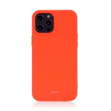 Kryt ROAR pro Apple iPhone 12 Pro Max - gumový - broskvově oranžový