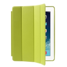 Pouzdro / kryt pro Apple iPad 2 / 3 / 4 - funkce chytrého uspání + stojánek - zelené