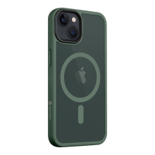 Kryt TACTICAL Hyperstealth pro Apple iPhone 13 - MagSafe - lesně zelený