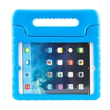 Ochranné pěnové pouzdro pro děti na Apple iPad Air 1.gen. s rukojetí / stojánkem - modré