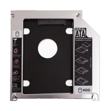 Výměnný rámeček - "šuplík" - pro 2,5 HDD SATA disk 9,5mm se spodním krytem Apple MacBook Pro