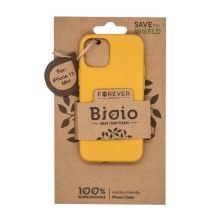 Kryt FOREVER BIOIO pro Apple iPhone 13 mini - Zero Waste kompostovatelný kryt - žlutý