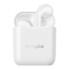 Sluchátka LENOVO ThinkPlus LP2 - TWS - Bluetooth bezdrátová - USB-C - pecky - ENC - bílá