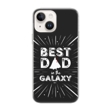 Kryt STAR WARS pro Apple iPhone 14 - Best Dad In The Galaxy - gumový