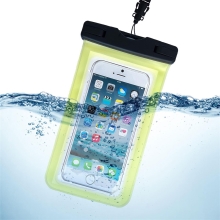 Puzdro WOZINSKY pre Apple iPhone - vodotesné - plast / guma - čierne / žlté