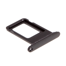 Rámeček / šuplík na Nano SIM pro Apple iPhone Xr - černý (Black) - kvalita A+