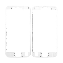 Plastový fixačný rámik pre predný panel (dotykový displej) Apple iPhone 6S - biely - kvalita A
