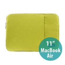 Pouzdro POFOKO se zipem pro Apple MacBook Air 11 - zelené