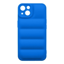 Kryt OBAL:ME Puffy pre Apple iPhone 13 - gumový - modrý
