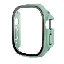 Tvrzené sklo + rámeček pro Apple Watch Ultra 49mm - světle zelený