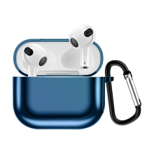 Pouzdro pro Apple AirPods 3 - karabina - gumové - modré