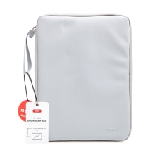 Puzdro XO na zips pre Apple iPad Pro 12,9" - umelá koža - sivé